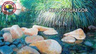 Fine art tips with a Free Acrylic Art Tutorial with Kelli McGregor on Colour In Your Life