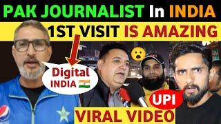 MY 1ST VISIT TO INDIA | PAKISTANI JOURNALIST IN INDIA, SHARING INDIA'S DEVELOPMENT | VIRAL VIDEO