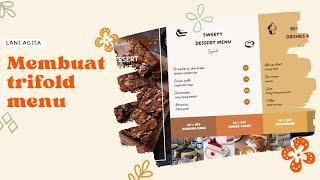 Tutorial membuat trifold menu dengan Figma  #figma