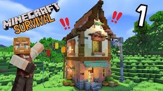 The PERFECT START to Minecraft Survival! | Episode 1