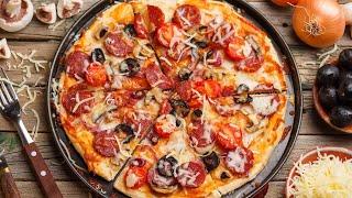 Fast and Easy Homemade PIZZA | how to make PIZZA | cook pizza | best pizza recipes.