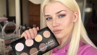 NYX HIGHLIGHT & CONTOUR PRO PALETTE - FIRST IMPRESSION/REVIEW