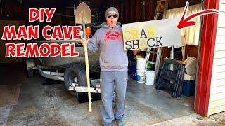 CRAB SHACK MAKEOVER (From CHAOS To DIY FISHING PARADISE)