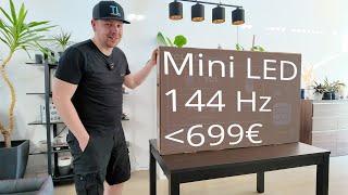 TCL 55QM8B Aufbau & Ersteindruck - Mini LED, 144Hz und 1300 Nits für unter 700€! | TechnikLoft