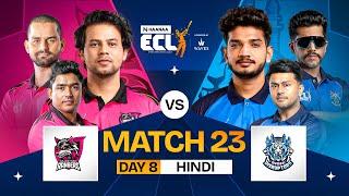 [HINDI] #ECL | Match 23 | Rajasthan Rangers vs Mumbai Disruptors | Zayn Saifi vs Munawar Faruqi