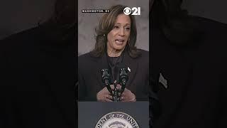 Kamala Harris says there will be a peaceful transfer of power during concession speech