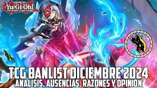 Yu-Gi-Oh! TCG Banlist diciembre 2024: Análisis, ausencias, consideraciones, razones y opinión