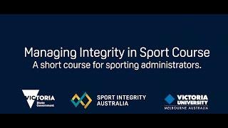 Managing Integrity In Sport