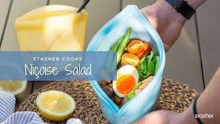 Stasher Cooks Niçoise Salad