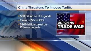 China announces $60B of US goods for tariff retaliation