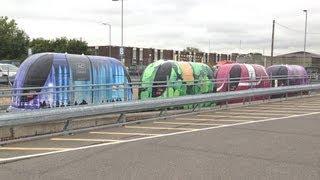 London Heathrow Pods (PRT) timelapse