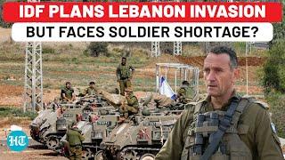 Israel Faces Soldier Shortage Even As Army Chief Promises Lebanon Invasion? IDF's Emergency Move