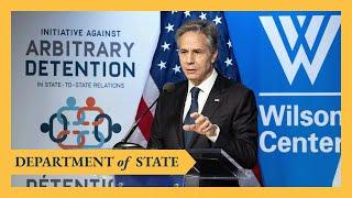 Secretary Blinken remarks at the event Hostage Diplomacy as an International Security Threat