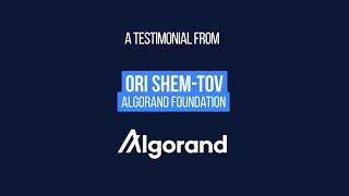 Algorand Foundation Testimonial for Applied Blockchain