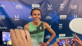 Sage Hurta-Klecker ‘Pissed’ After Athing Mu Fall In Women's 800m Olympic Trials Final