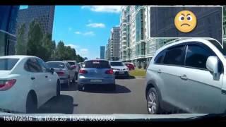 Viral video about parking Kazakhstan
