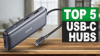 Top 5 BEST USB-C Hubs in (2025) - Watch Before Buying