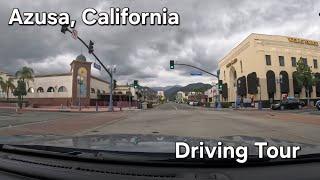 Driving Around  Azusa, California | Driving Tour | [4K] | 3/16/2024 