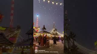 ️  런던 윈터원더랜드 간 날 첫 눈이 내릴 확률은 ~? Winter Wonderland in snow! ️ ️