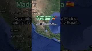 Ciudad de Mexico -, Madrid ️ ¡El principal vuelo entre México y España!