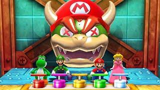 Mario Party The Top 100 Minigames - Mario Vs Yoshi Vs Luigi Vs Peach (Master Difficulty)