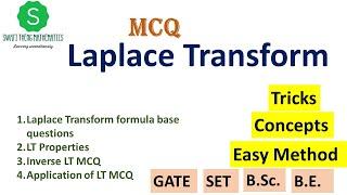 MCQ questions Laplace Transform || MCQ practice Questions on Laplace Transforms