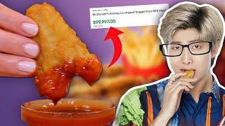 DIY BTS McDonalds Meal Ft. Among Us McNuggets, Sweet Chili Sauce 달콤한 칠리 & Cajun Sauce 케이준