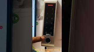 Mobile app based access control system for GYM #gym #rfid #accesscontrol #members