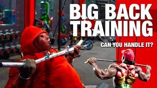 BIG BACK TRAINING!! CAN YOU HANDLE IT?!