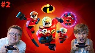 LEGO The Incredibles Disney Video Family Game Part2 Gameplay