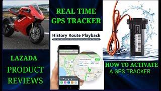 HOW TO ACTIVATE REAL TIME GPS TRACKER + PRODUCT REVIEWS