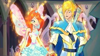 Bloom and Sky restore Oritel and Marion from Icy's freezing spell | Winx Club Clip