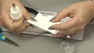 How to use the Crystal Ninja Precision Glue Bottle with Tip & Pin