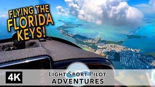 Flying the Everglades and Down to Key West! - Light Sport Pilot Adventures 004(4K) - N234YP Sting S3