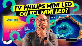 Quem tem a MELHOR TV MINI LED TCL ou PHILIPS? E MUITO MAIS! Respondendo os Inscritos