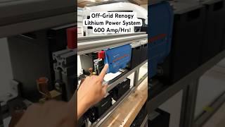 Finishing the 80/20 frame & Installing 600 Amp/Hrs. of Lithium + 3000 watt Inverter/Charger!