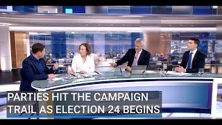 Parties hit the campaign trail as Election 24 begins