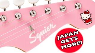 YOOO! FENDER BROUGHT THE "CAT" BACK! | 2024 Squier Hello Kitty Product Launch + Japan Exclusives