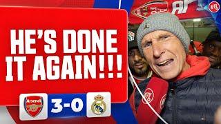 He’s Done It Again!!! (Lee Judges) | Arsenal 3-0 Real Madrid