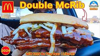 McDonald's® McRib Review In 2024!  | The BEST and WORST Fast Food Sandwich? | theendorsement