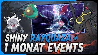 Shiny Rayquaza Event ! + Events bis Januar Angekündigt Tera Raids + Massenausbrüche