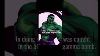 Bruce banner...to.....HULK#marvel #hulk #subscribe #popular #mcu #amazingfact #power #green