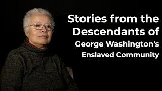 Oral Histories with Descendants of the Enslaved Community