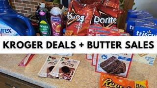 Shopping the Kroger Deals This Week - and All the Butter Sales!