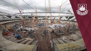 TIME-LAPSE: Amazing Olympic Stadium footage