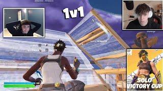 When PROS 1V1 in Solo Cash Cup with WTF & Funny Moments #131