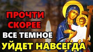 ПРОЧТИ СКОРЕЕ И ВСЕ ТЕМНОЕ УЙДЕТ ПРОЧЬ! Сильная Молитва Богородице о помощи. Православие