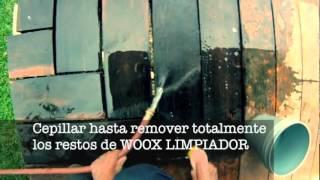 Tratamiento de madera exterior con Woox® 365