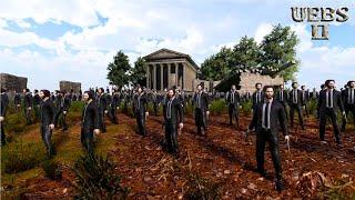 385 JOHN WICK DEFEND MOUNT OLYMPUS vs 2,000,000 ZOMBIES | Ultimate Epic Battle Simulator 2 | UEBS 2