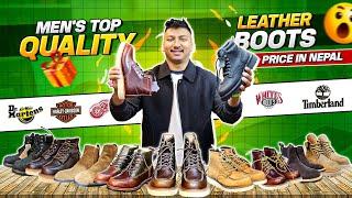 Men's Harley|White's Boot|Red Wings Boots Price in Nepal| Timberland Boots Price in Nepal 2025